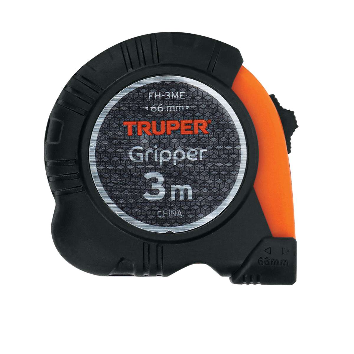 Cinta Metrica Contra Impactos Truper Gripper FH-30 De 3 Metros  X 13MM